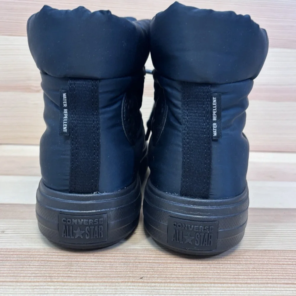 Converse CTAS Elements Boot Hi Black High Top Womans Sz 7.5 A12941C